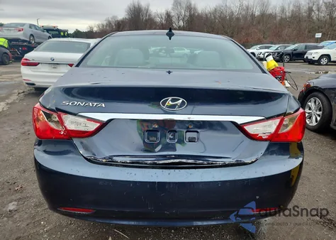 2012 Hyundai Sonata Gls из США, поврежденный, VIN 5NPEB4AC4CH368110